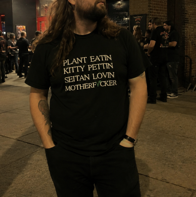 Plant Eatin', Kitty Pettin'